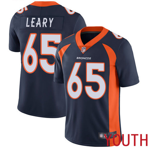 Youth Denver Broncos #65 Ronald Leary Navy Blue Alternate Vapor Untouchable Limited Player Football NFL Jersey->youth nfl jersey->Youth Jersey